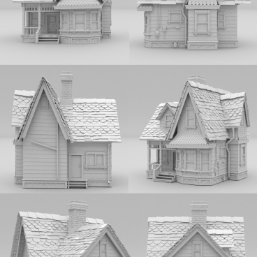 Up house